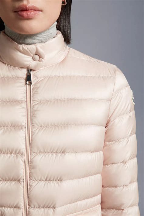 Light Pink Lans Short Down Jacket Short Down Jackets For Women