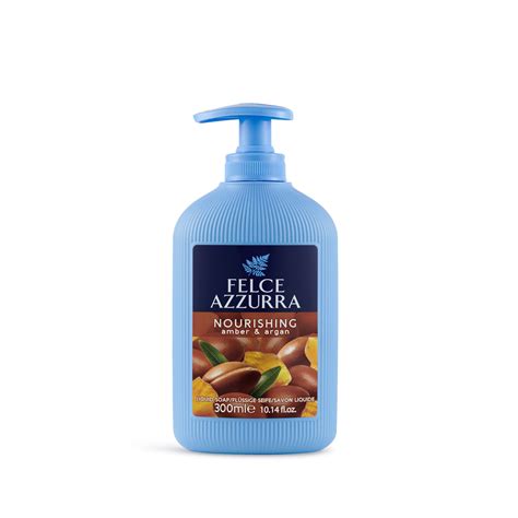 Felce Azzurra Liquid Soap Nourishing Amber Argan Ml