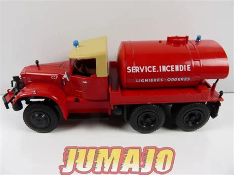 CPF114 POMPIERS 1 43 Hachette IXO CC Diamond 6x6 Camion Citerne EUR 16