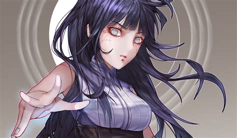 Hinata Hyuga Fan Art Wallpaper