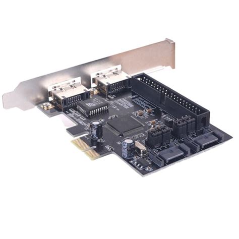 Piece Sata Ide Pci E Adapter Card Pci E To Sata Ide Esata X