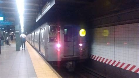 Nyc Subway Hd Astoria Ditmars Bound Kawasaki R68a W Local Train Departs Atlantic Barclays 10 20