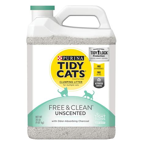 Purina® Tidy Cats® Free And Clean Clumping Multi Cat Clay Cat Litter