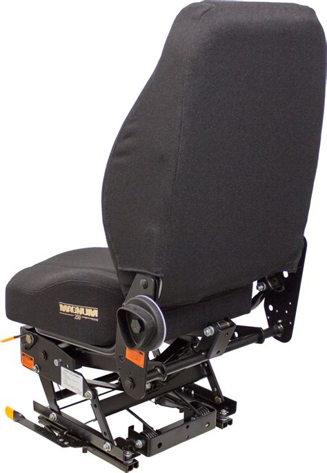 Seats Inc Magnum Seat With Mechanical Suspension Black Fabric Ebay