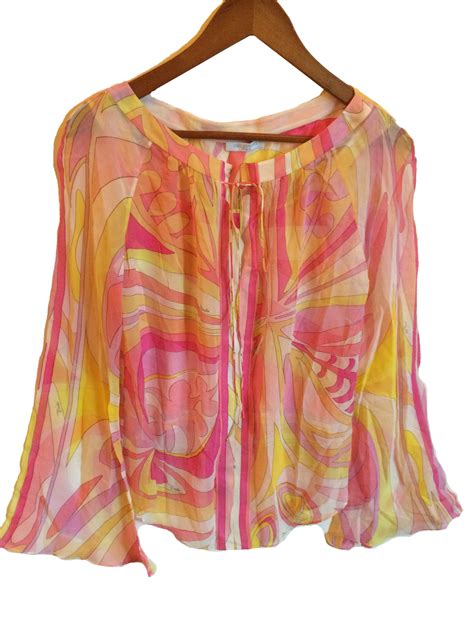 Emilio Pucci Silk Blouse Modernism