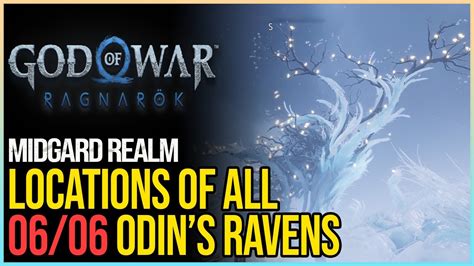 God Of War Ragnarok All Midgard Odins Raven Locations Youtube