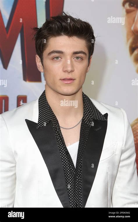 Los Angeles Usa 15th Mar 2023 Asher Angel At Shazam Fury Of The Gods Premiere Held At The