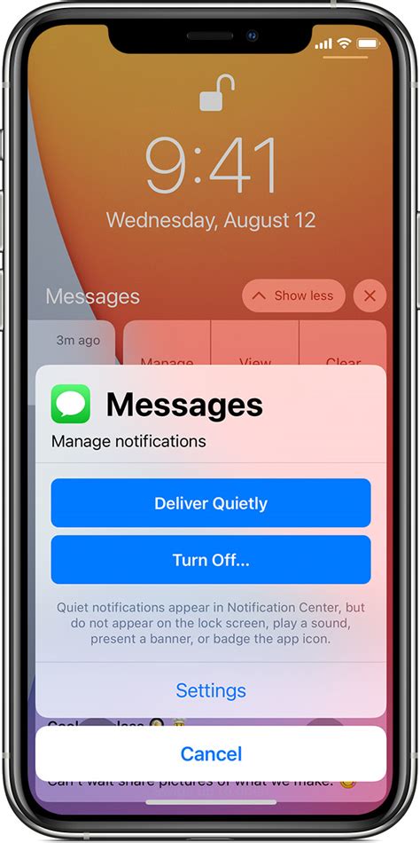 Use Notifications On Your Iphone Ipad And Ipod Touch Apple Support