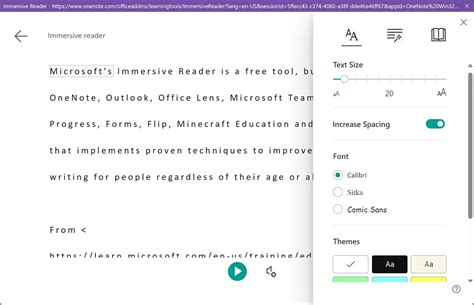 Qué es Immersive Reader y cómo usarlo en Edge Word Outlook OneNote