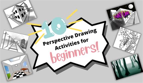 10 Perspective Drawing Activities for Beginners! » Make a Mark Studios