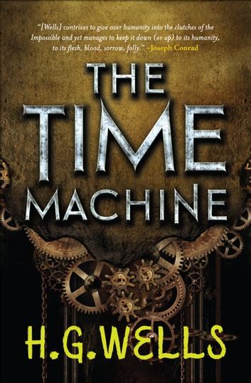 The Time Machine Hg Wells Book Cover