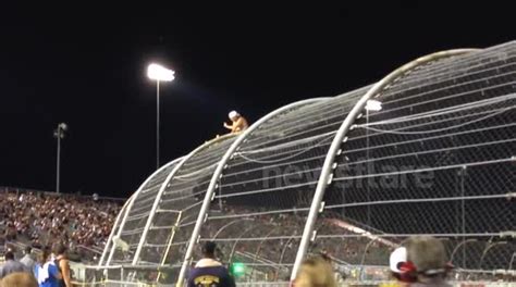 Drunk Fan NASCAR Climbs Fence Richmond International Raceway Buy