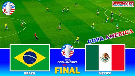 Brazil Vs Mexico Final Copa America 2024 Full Match All Goals