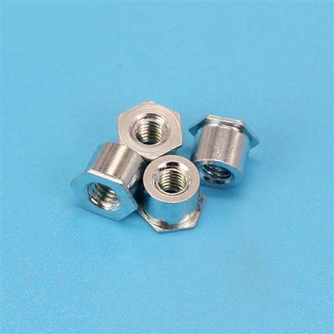 1000pcs So M4 6 Thru Hole Threaded Standoffs Crossing Crimped Col Standoff Pcb Push In Rivets