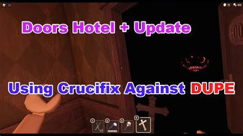 ロブロックスドアーズ新エンティティDUPEに十字架ROBLOX DOORS HOTELUPDATE SECRET ROOMS