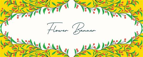 Floral background design. Beautiful floral banner template design ...