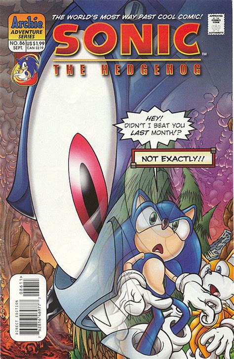 Archie Sonic The Hedgehog Issue 86 Mobius Encyclopaedia Fandom