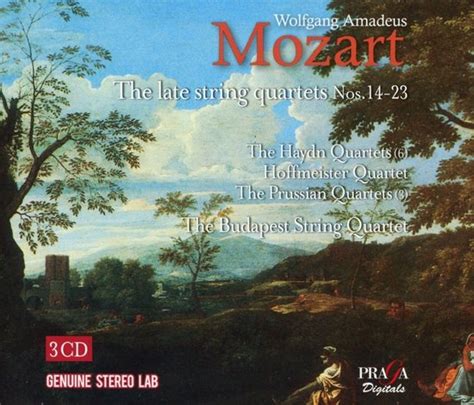 The Budapest String Quartet String Quartets Nos14 23 The Cd The