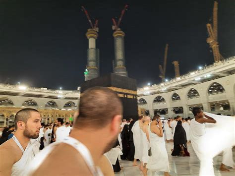 Mecca, Saudi Arabia, March 2023 - During the month of Ramadan, pilgrims ...