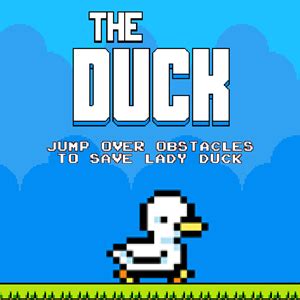 🕹️ Play Save The Duck Game: Free Online Duck Obstacle Course Running Video Game for Kids & Adults