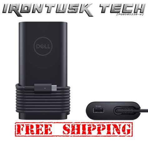 DELL ORIGINAL PA901C USB C POWER ADAPTER PLUS 90W BRAND NEW WITH FREE