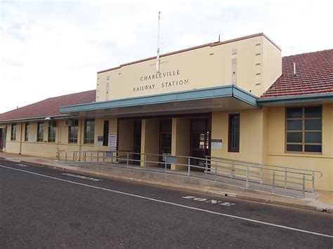 Image Charleville Railway Station Queensland July 2013