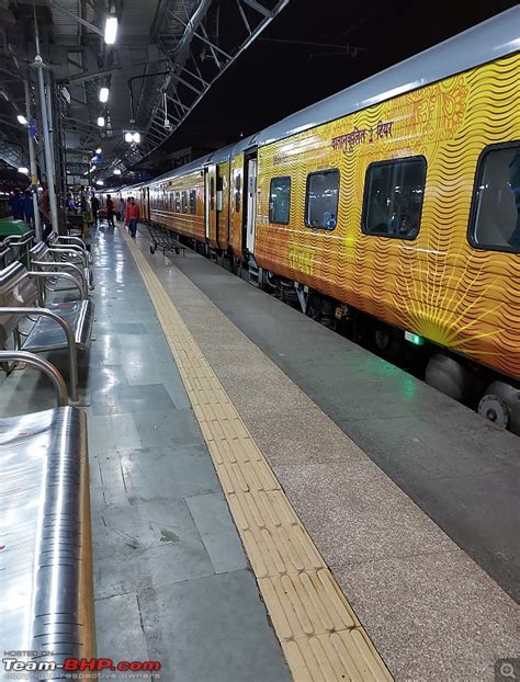 Mumbai Rajdhani Express Experiencing The King Of Western Railway In The Tejas Avatar Team Bhp