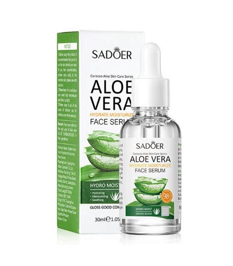 Serum Facial De Aloe Vera Sadoer Ml