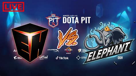 Live Dota Ehome Vs Elephant I Oga Dota Pit Season Semi Final