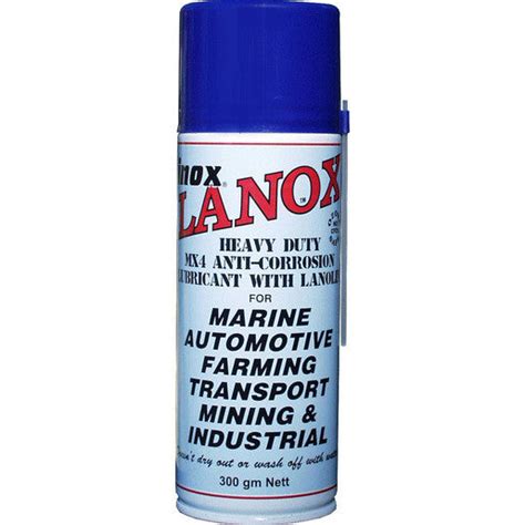 Lanox Spray Lubricant Lanolin 300g Boating And Rv