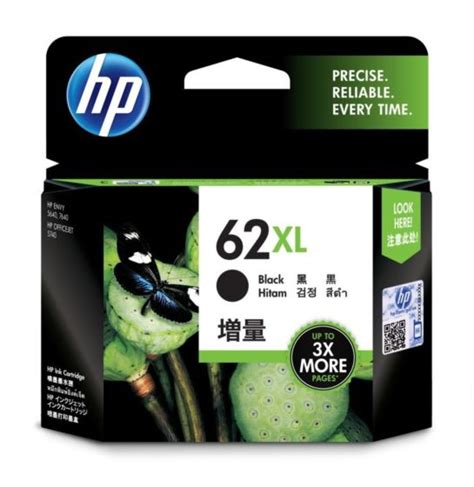 HP 62XL High Yield Black Original Ink Cartridge C2P05AA Shop HP