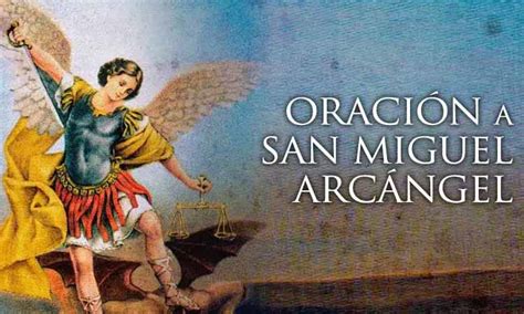 Oración a San Miguel Arcángel Divina Oración