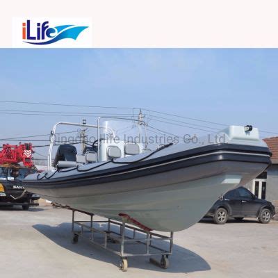 Ilife Custormized PVC Hypalon Commercial Rigid Hull Firberglass