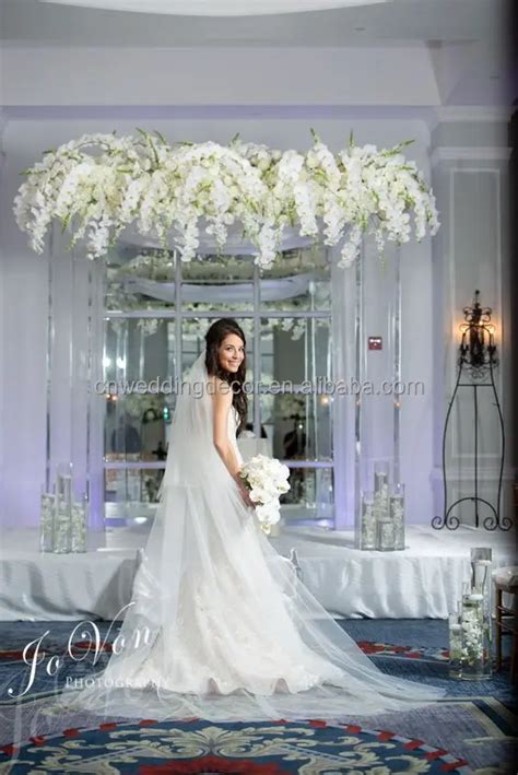 Acrylic Mandap Canopy Chuppah Transparent Acrylic Arch Huppah Wedding