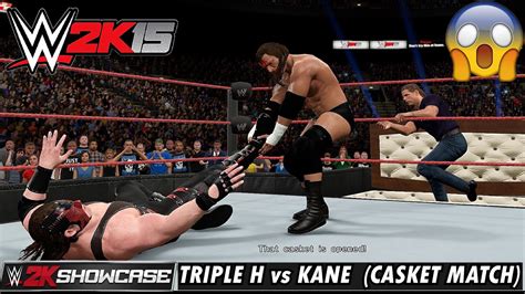 Triple H Vs Kane Casket Match Raw Wwe 2K15 Gaming Gameplay