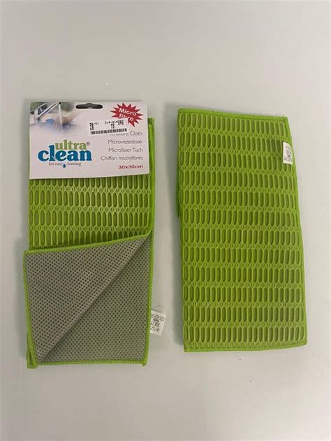 Ultra Clean Microvezel Doeken Groen Set Van Stuks Bol