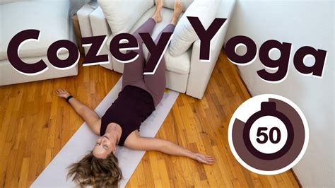 Cozey At Home Restorative Yoga Ywm Youtube