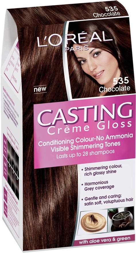 Loreal Paris Casting Creme Gloss Chocolate Chocolate Brown Hair Dye