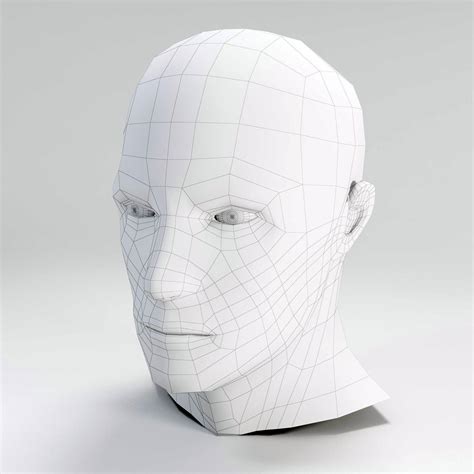 Modelo 3d Base De Cabeza Masculina Gratis TurboSquid 644257