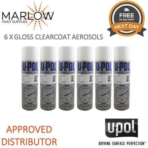 X U Pol Power Can Aerosols Ml Upol Spray Paint Rattle Cans Gloss