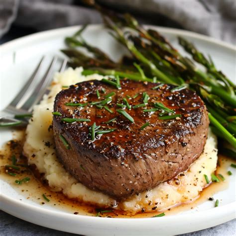 Perfect Pan Seared Filet Mignon Gymonset