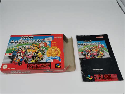 Buy Super Mario Kart For Nintendo Super Nintendo Entertainment System