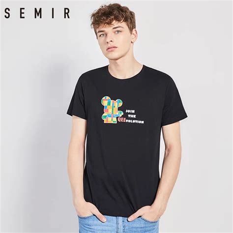 Buy Semir T Shirt Man 2018 Summer Cotton Short Sleeve