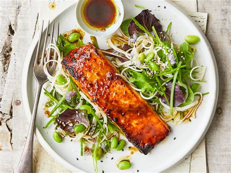 Lachs Mit Miso Aus Dem Ofen Rezept Eat Smarter