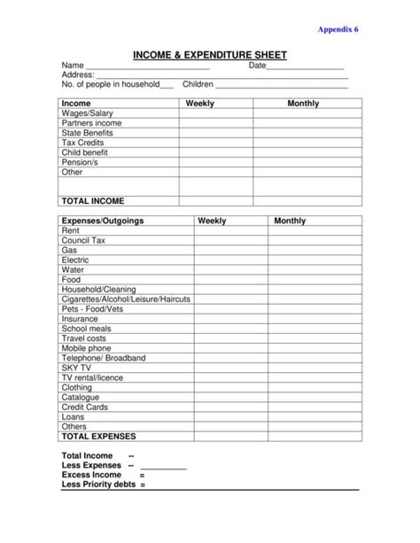 Supreme Tips About Expenditure Spreadsheet Template - Fixbook