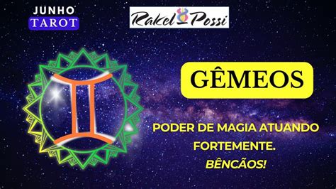 GÊMEOS JUNHO TAROT DESENVOLVA SEU PODER DE MAGIA AJUDE YouTube