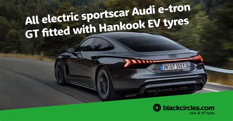 EV Audi e-tron GT fitted with Hankook EV tyres | Blackcircles