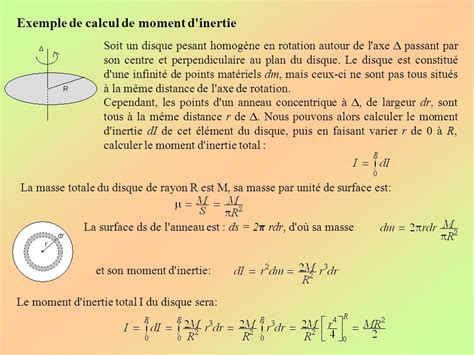 Ntroduire Imagen Formule Du Moment D Inertie Fr Thptnganamst Edu Vn