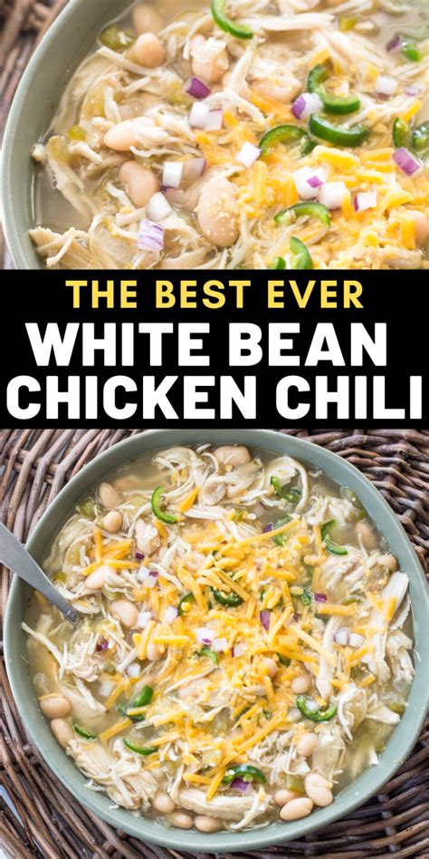 Slow Cooker White Bean Chicken Chili Artofit