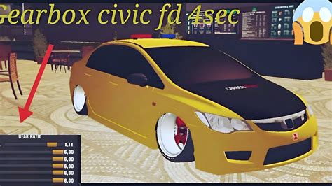 Gearbox Civic Fd Cpm Glitch 4sec Car Parking Multiplayer Honda Civic Fd Youtube